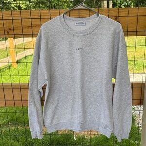 Gray Crewneck Sweater